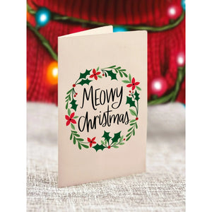 POP-UP CARD | CHRISTMAS KITTEN-Books & Stationery-FRESH CUT PAPER-Coriander