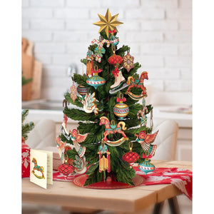 POP-UP CARD | CHRISTMAS TREE-Books & Stationery-FRESH CUT PAPER-Coriander