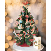 POP-UP CARD | CHRISTMAS TREE-Books & Stationery-FRESH CUT PAPER-Coriander