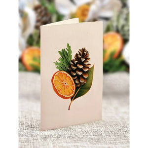 POP-UP CARD | WINTER MAGNOLIA-Books & Stationery-FRESH CUT PAPER-Coriander