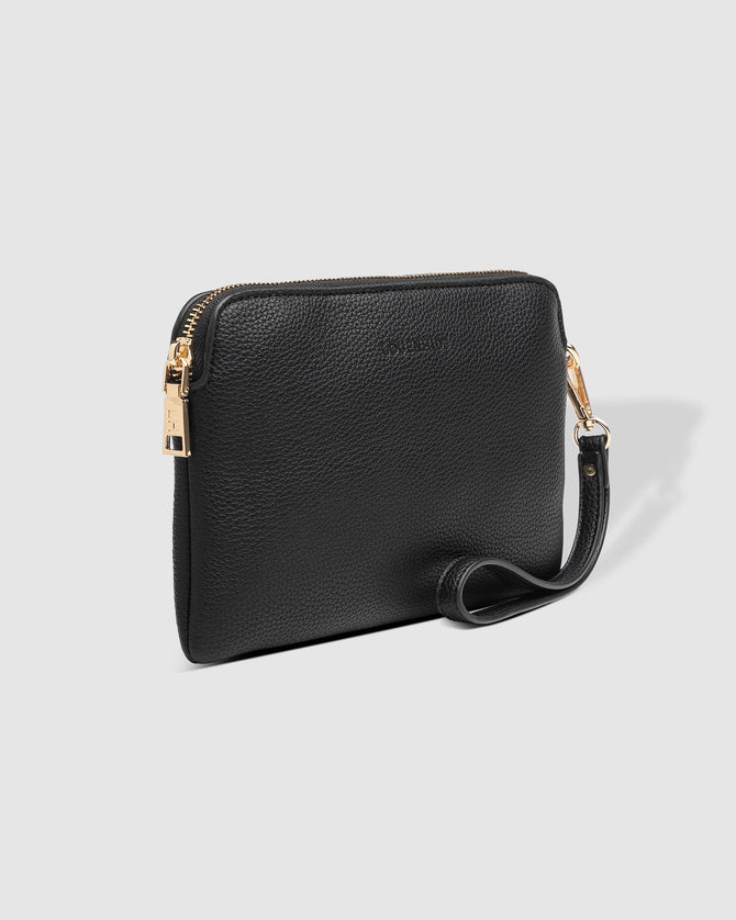 POPPY CLUTCH-Bags & Wallets-LOUENHIDE-BLACK-Coriander