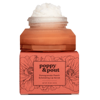 POPPY & POUT LIP SCRUB-Self Care-POPPY & POUT-POMEGRANATE PEACH-Coriander