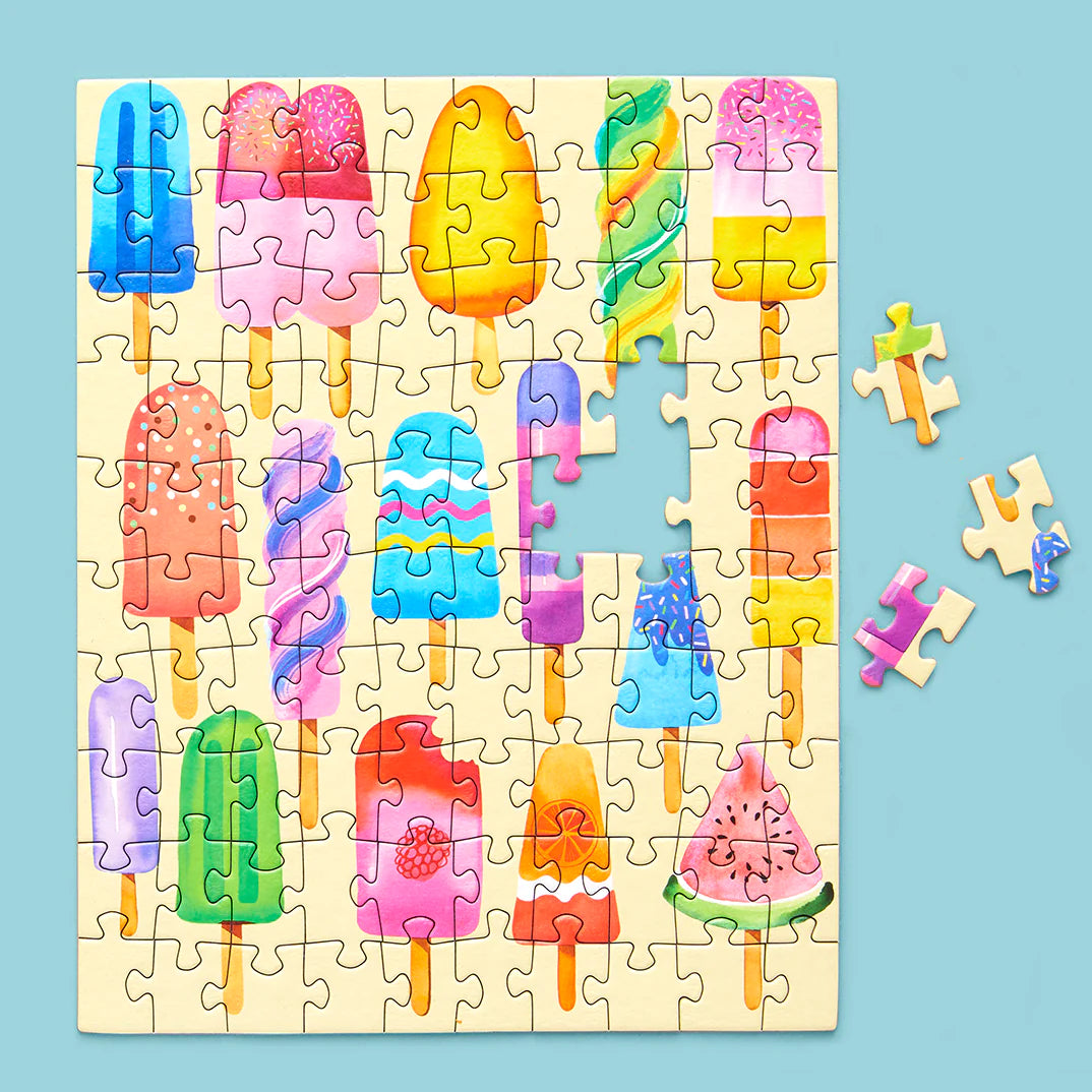 POPSICLE PARTY 100 PIECE PUZZLE-Puzzle-WERKSHOPPE-Coriander