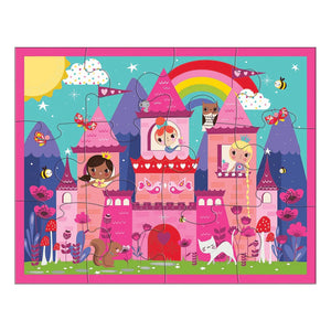 PRINCESS CASTLE POUCH PUZZLE-Fun and Games-RAINCOAST-Coriander