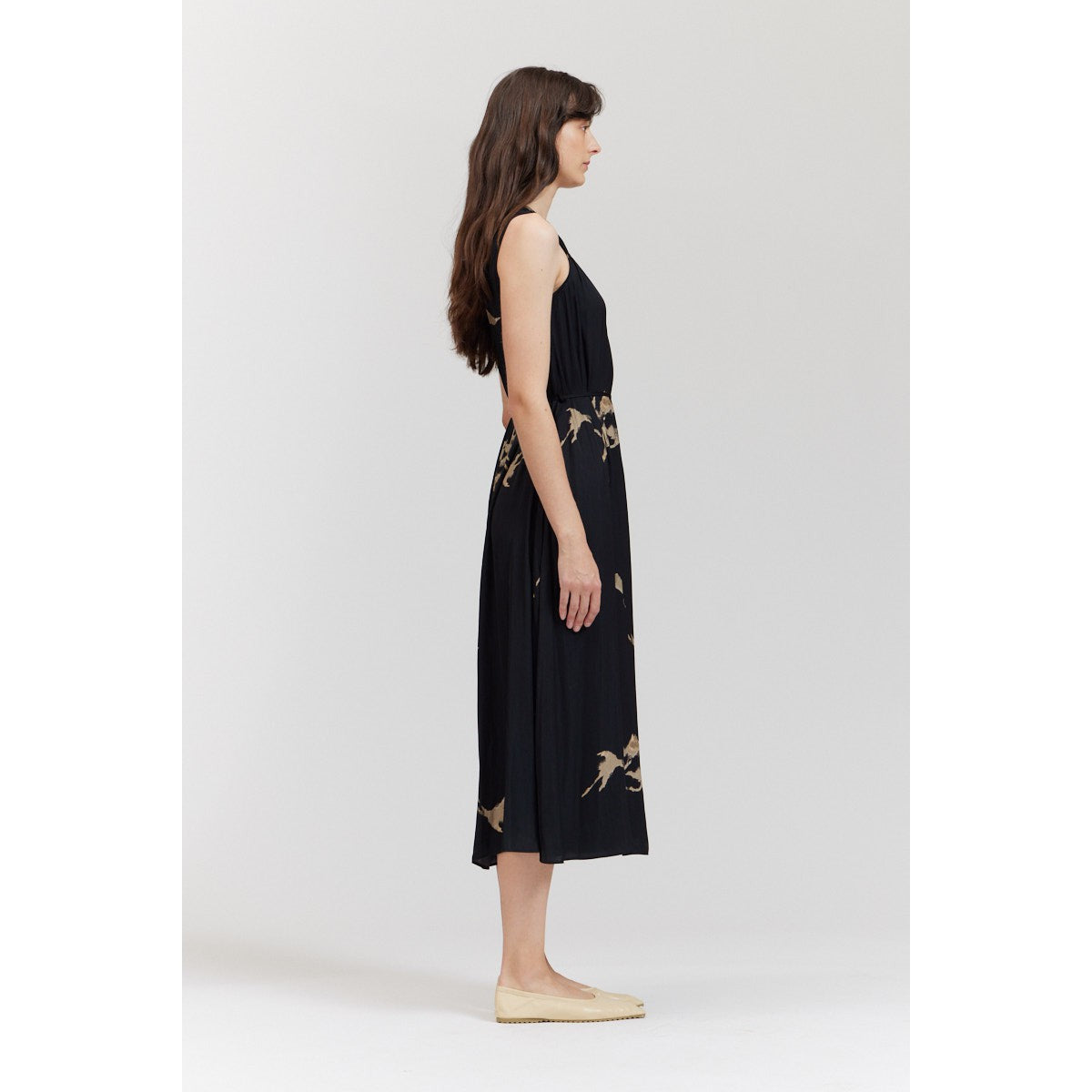 PRINTED MAXI DRESS-Dresses-THERE-ELSEWHERE-Coriander