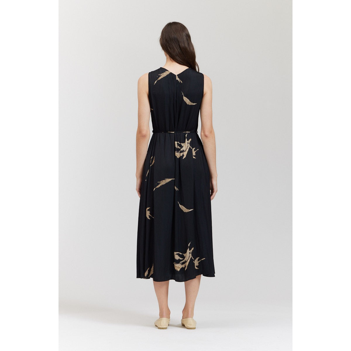 PRINTED MAXI DRESS-Dresses-THERE-ELSEWHERE-Coriander