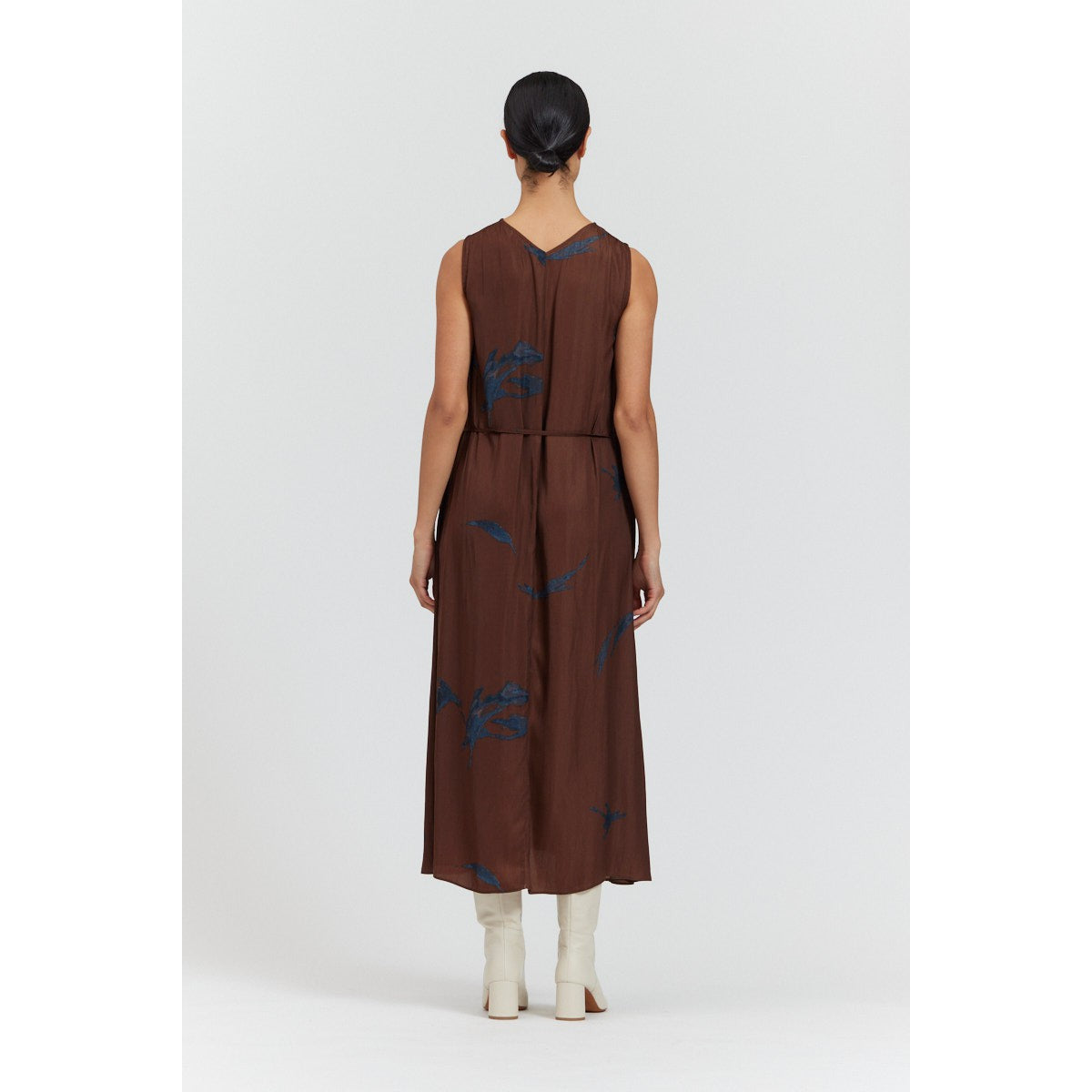 PRINTED MAXI DRESS-Dresses-THERE-ELSEWHERE-Coriander