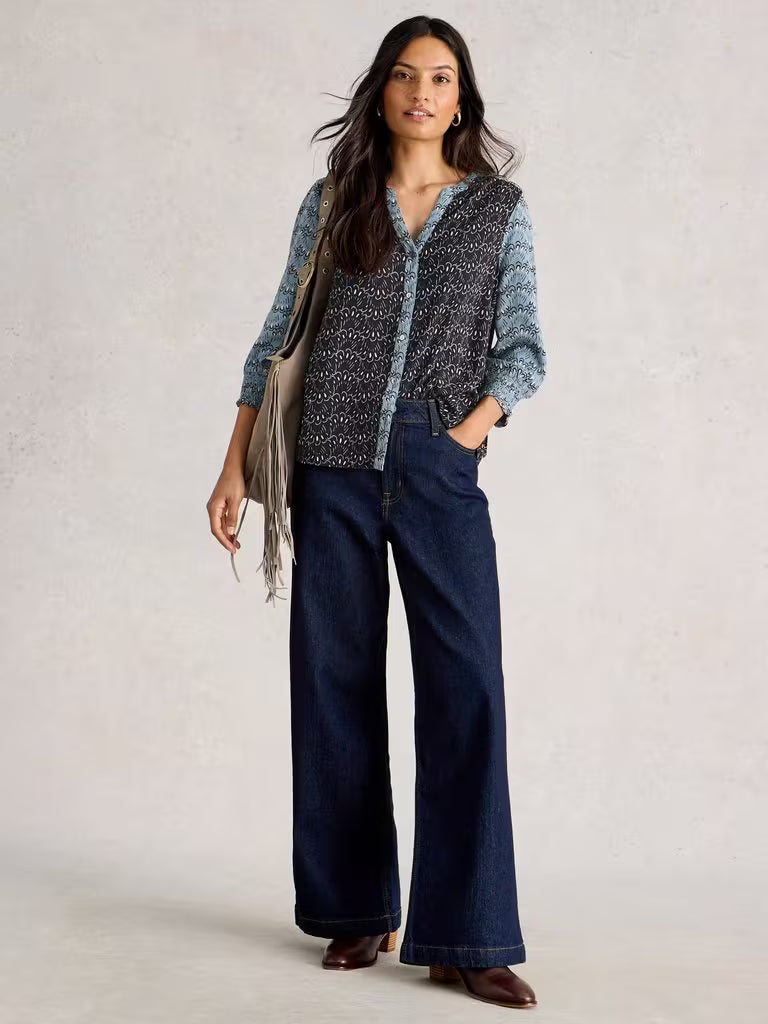 PRINTED TOP | MAY-Tops-WHITE STUFF-Coriander