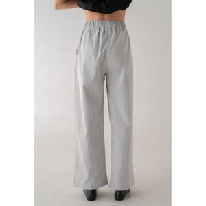 PULL ON TROUSERS | PLEATED-Bottoms-ELLE GREY-Coriander