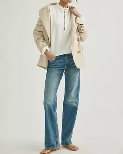 PULLOVER | CELESTE QUARTER ZIP-Top-FREE PEOPLE-Coriander