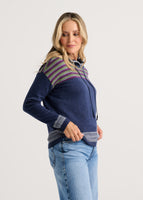 PULLOVER HOODIE SWEATER | FAIR ISLE-Jackets & Sweaters-ZAKET & PLOVER-Coriander