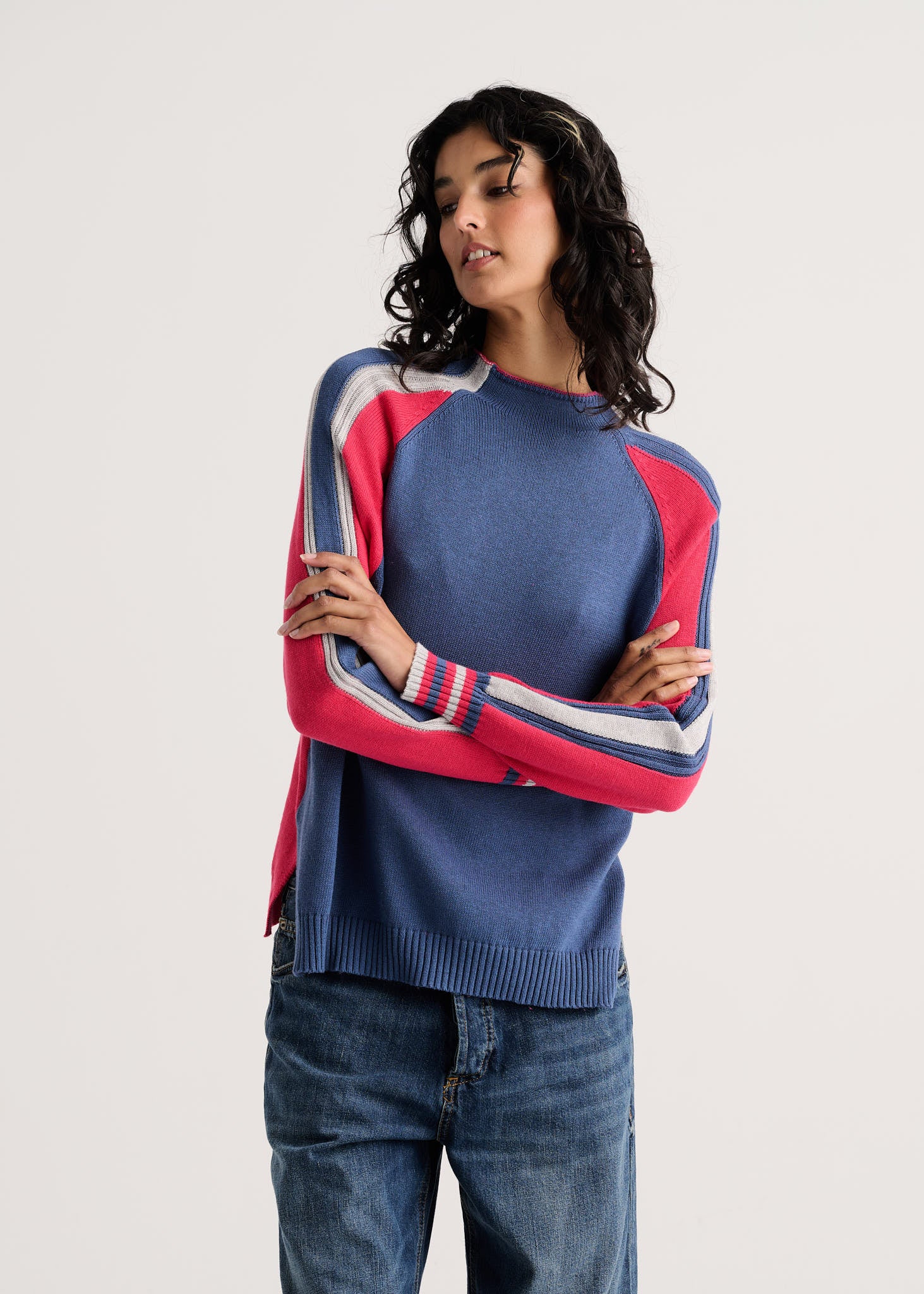 PULLOVER REVERSIBLE SWEATER | TWO-WAY FUNNEL NECK-Jackets & Sweaters-ZAKET & PLOVER-Coriander