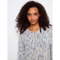 PULLOVER SWEATER | 3/4 SLEEVE DROP SHOULDER-Jackets & Sweaters-CHARLIE B-Coriander