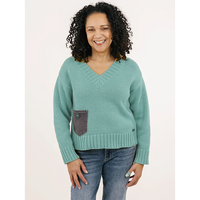 PULLOVER SWEATER | ANNISTON-Jackets & Sweaters-SHANNON PASSERO-SMALL-DEEPSEA-Coriander