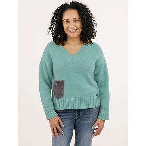 PULLOVER SWEATER | ANNISTON-Jackets & Sweaters-SHANNON PASSERO-SMALL-DEEPSEA-Coriander