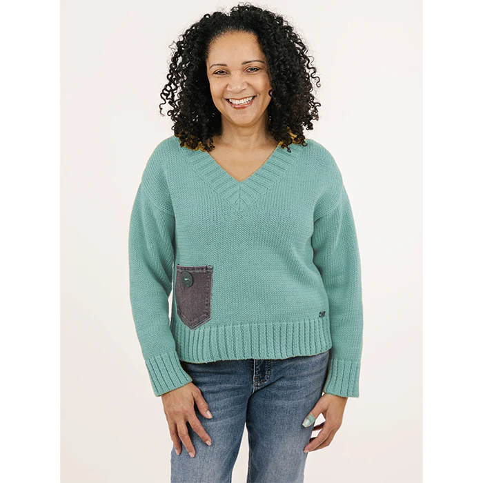 PULLOVER SWEATER | ANNISTON-Jackets & Sweaters-SHANNON PASSERO-SMALL-DEEPSEA-Coriander