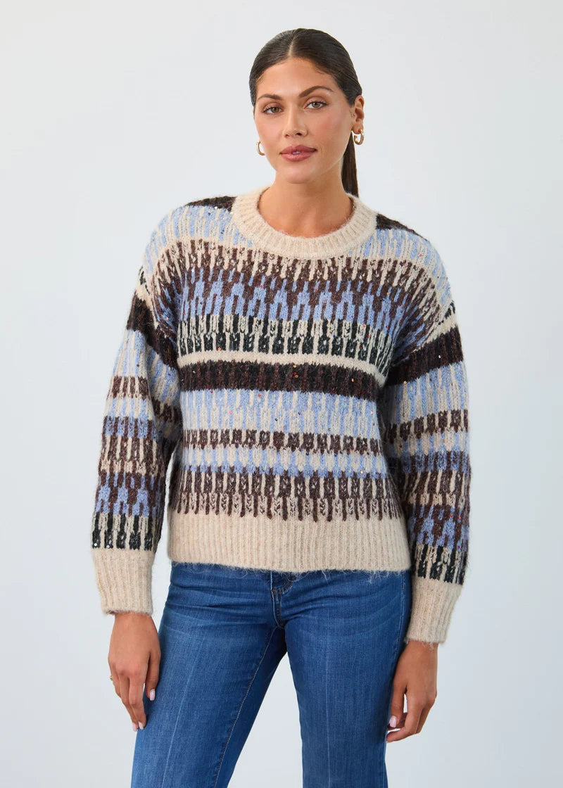 PULLOVER SWEATER | APRES SKI-Jackets & Sweaters-FRENCH DRESSING JEANS-XSMALL-WINTER INTARSIA-Coriander