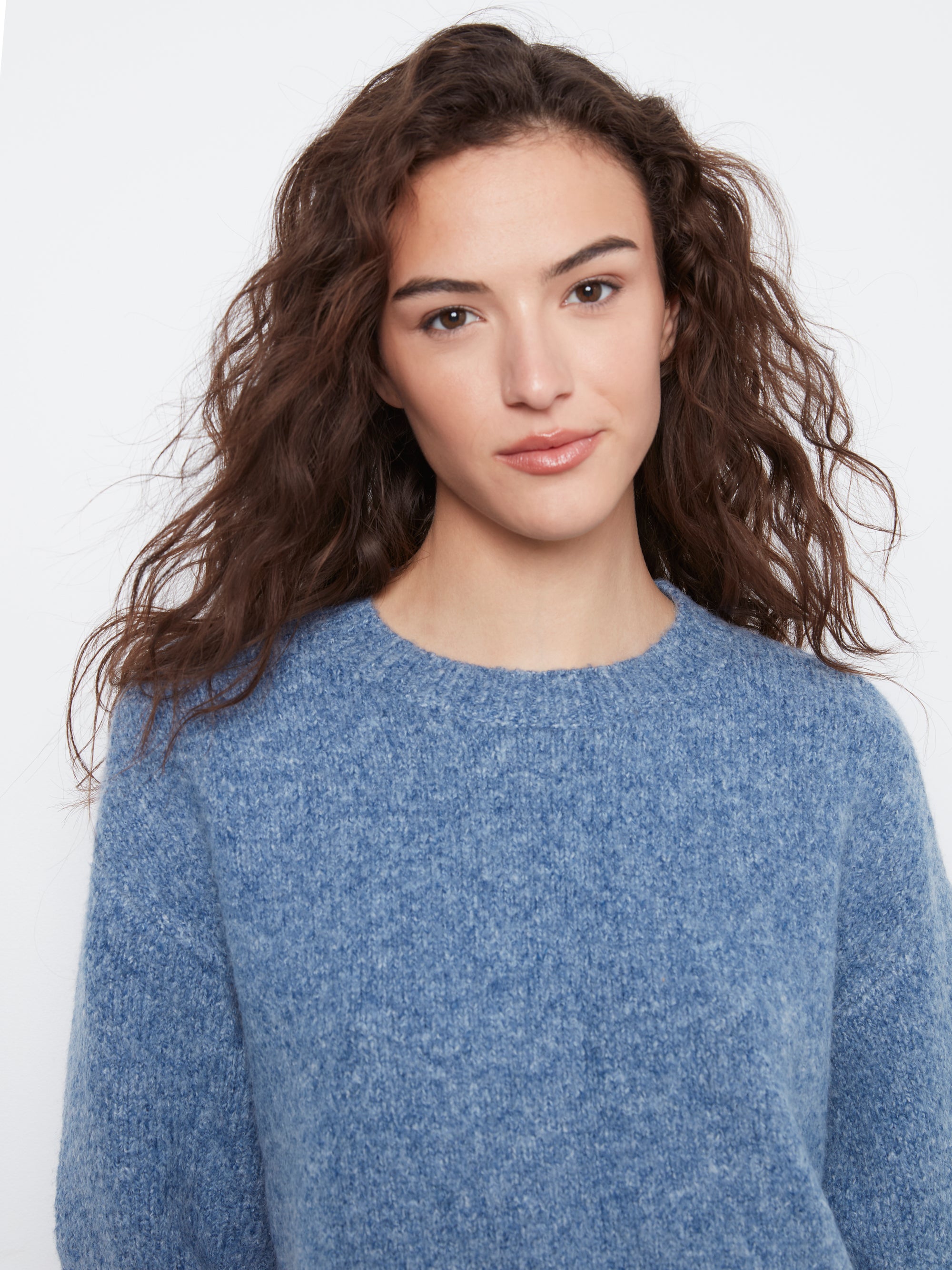 PULLOVER SWEATER | BALLOON ELBOW SLEEVE
