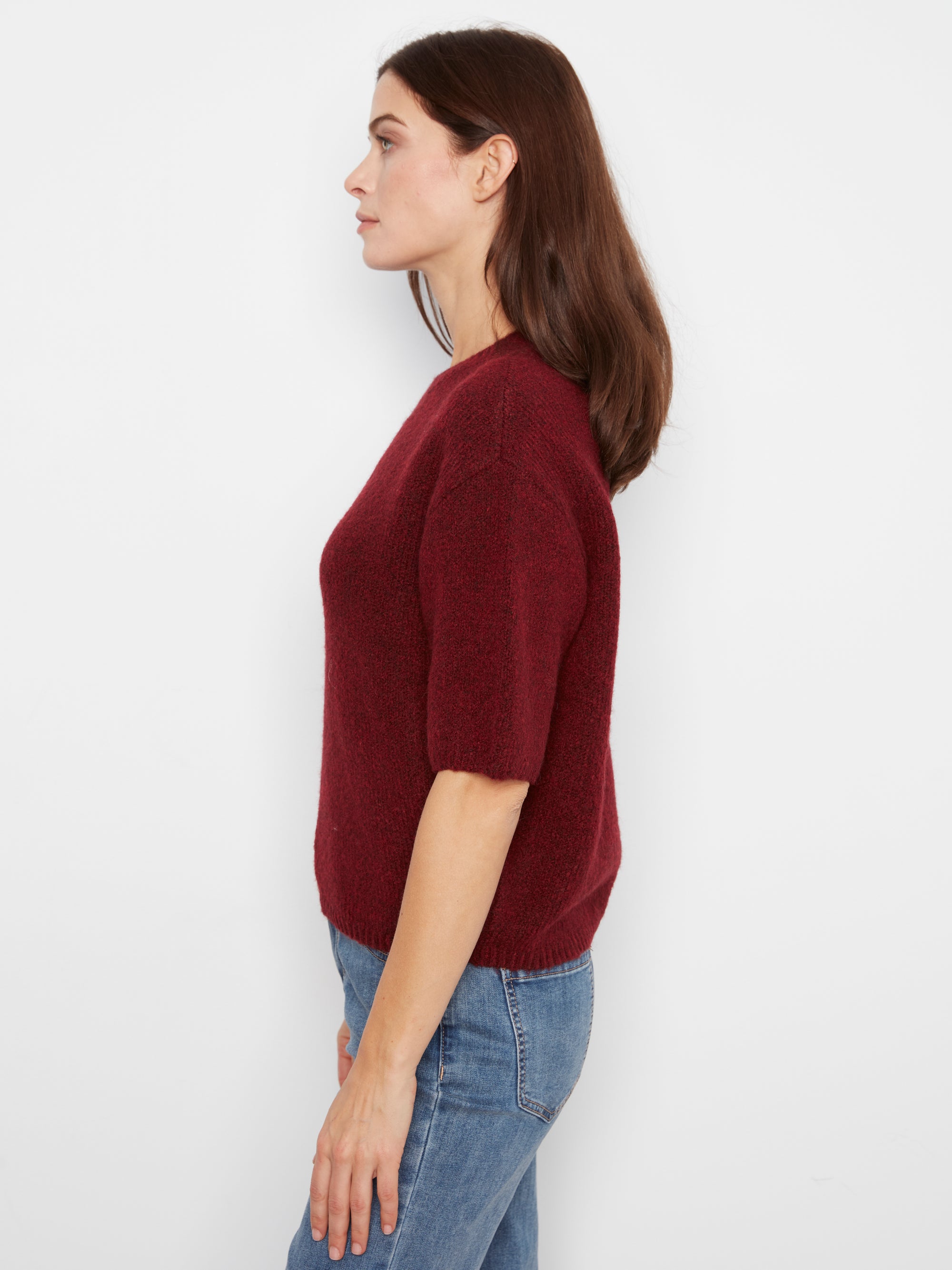 PULLOVER SWEATER | BALLOON ELBOW SLEEVE