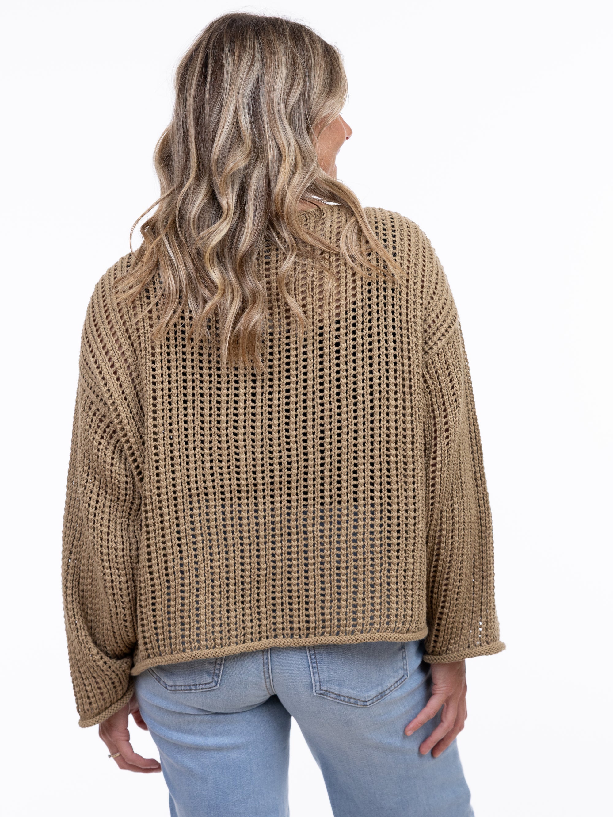 PULLOVER SWEATER | BELVA-Jackets & Sweaters-SHANNON PASSERO-Coriander