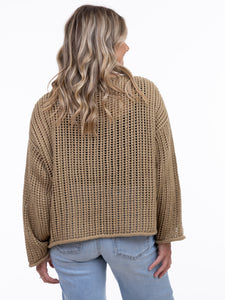 PULLOVER SWEATER | BELVA-Jackets & Sweaters-SHANNON PASSERO-Coriander