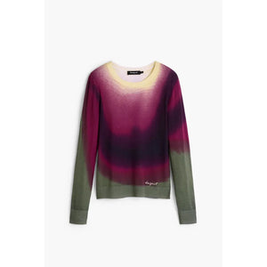 PULLOVER SWEATER | BERENJENA-Jackets & Sweaters-DESIGUAL-Coriander