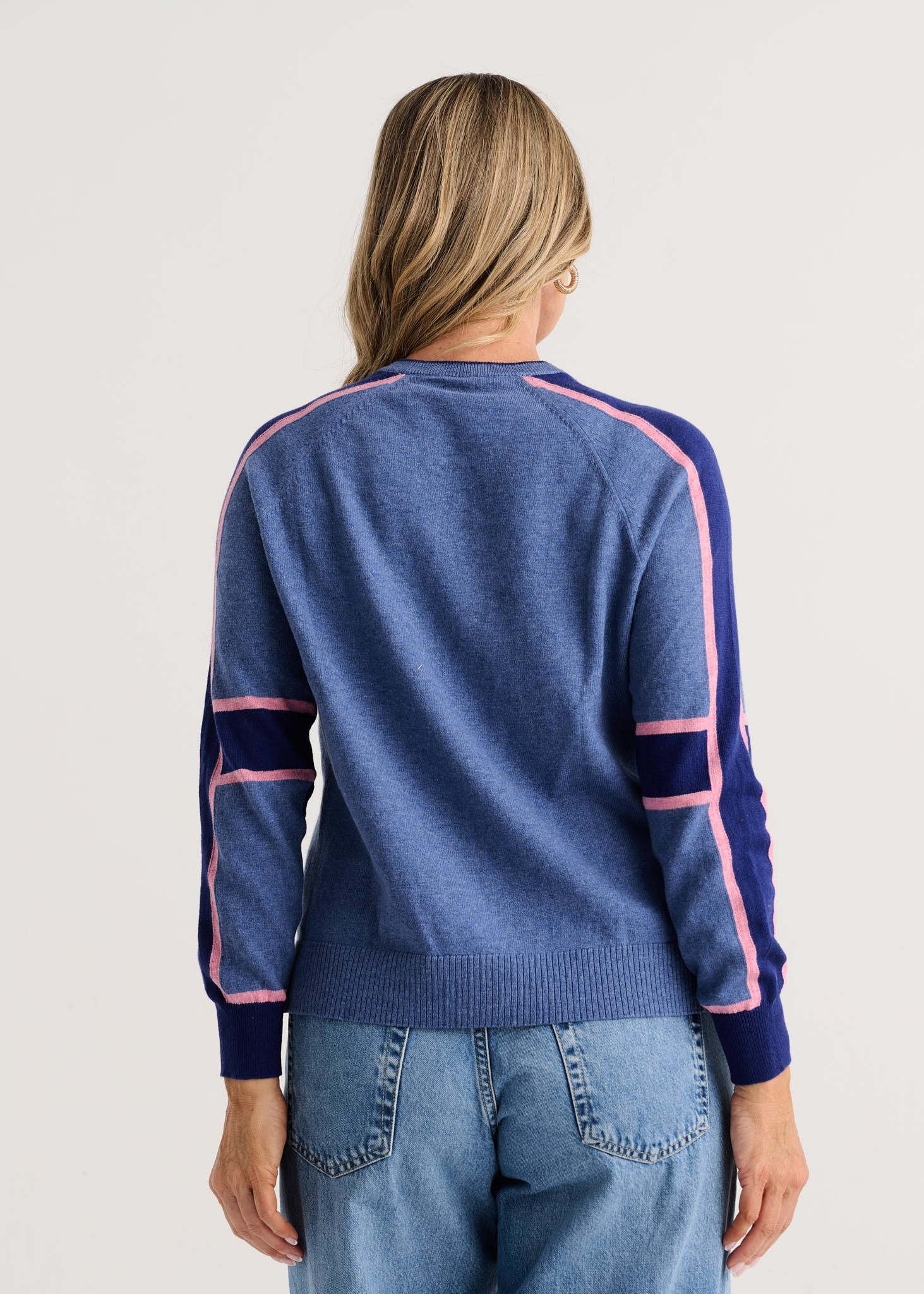 PULLOVER SWEATER | BLOCK PLAY-Jackets & Sweaters-ZAKET & PLOVER-Coriander