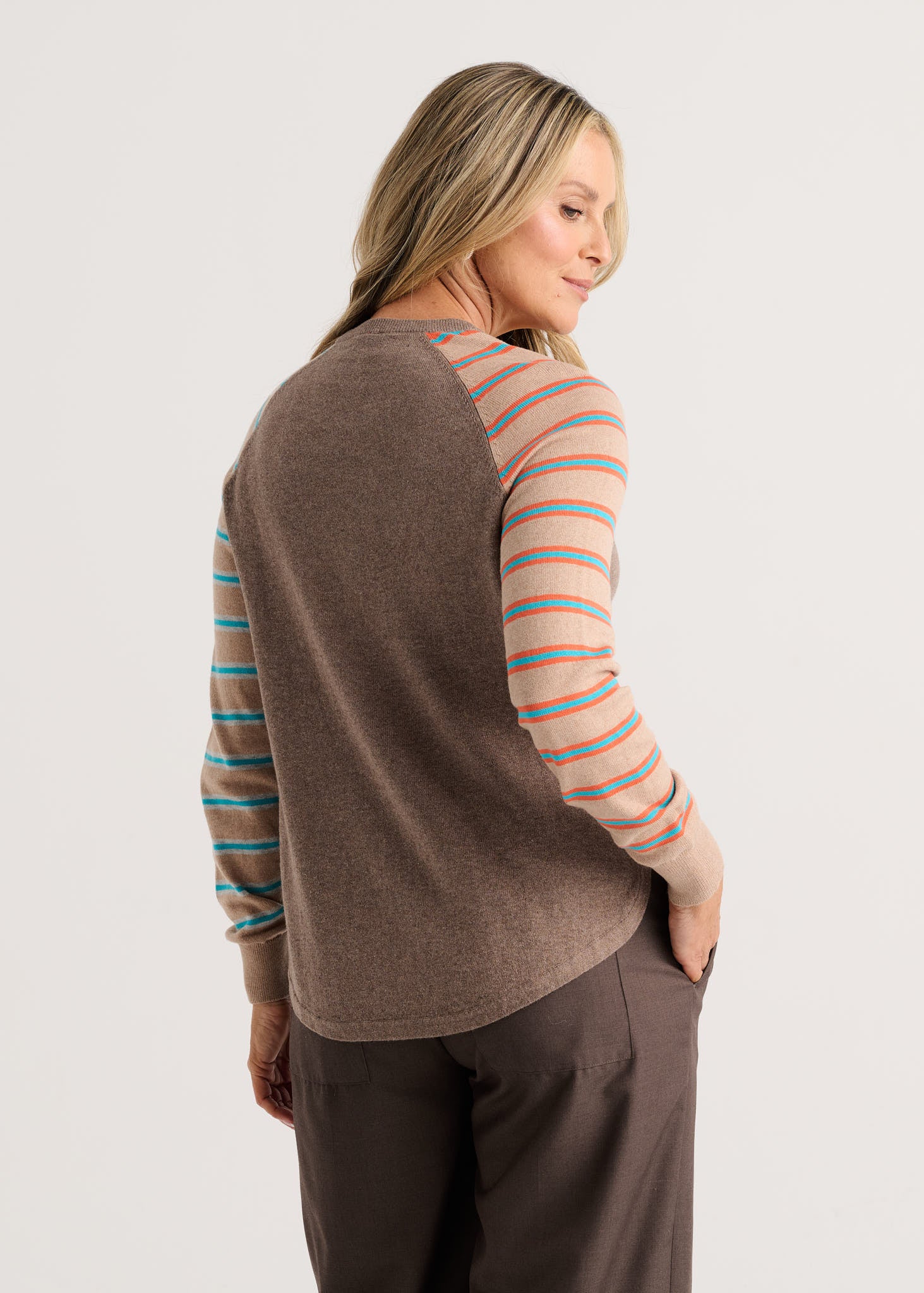 PULLOVER SWEATER | BRIGHT SIDE-Jackets & Sweaters-ZAKET & PLOVER-Coriander