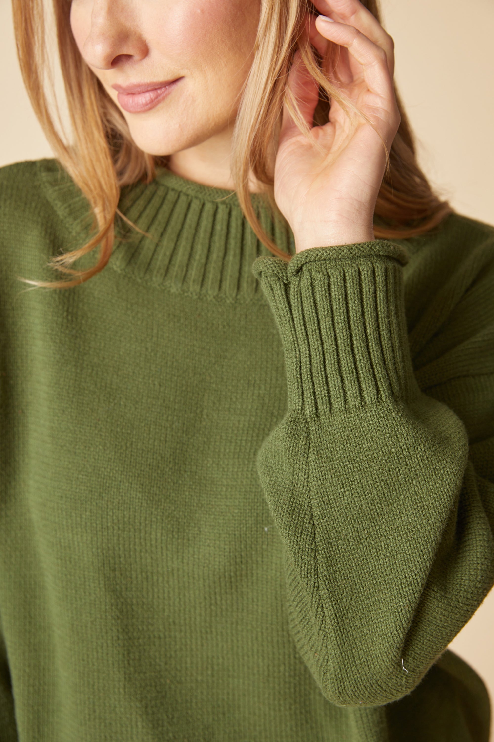 SEPT | H83483 COZY CABIN SWEATER-Uncategorised-HABITAT-Coriander