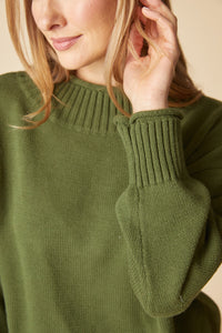 SEPT | H83483 COZY CABIN SWEATER-Uncategorised-HABITAT-Coriander