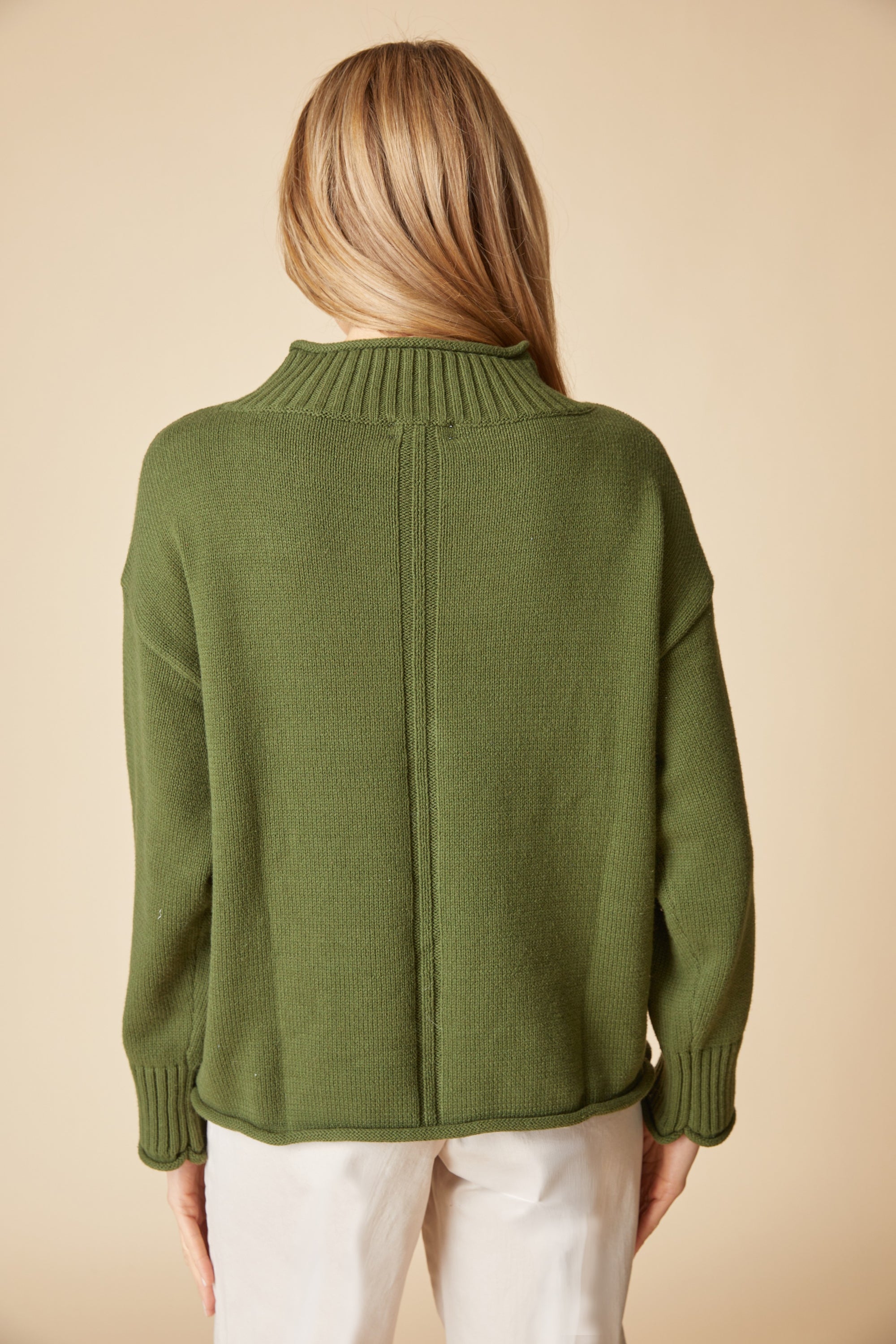 SEPT | H83483 COZY CABIN SWEATER-Uncategorised-HABITAT-Coriander