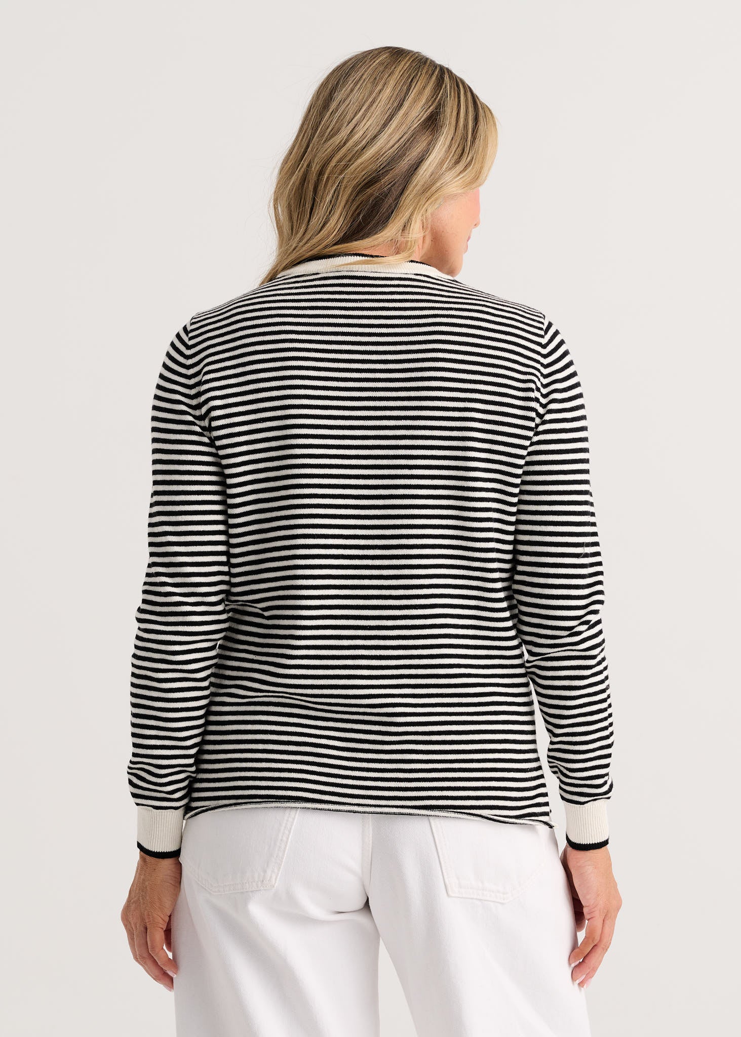 PULLOVER SWEATER | EVERYDAY STRIPE-Jackets & Sweaters-ZAKET & PLOVER-Coriander