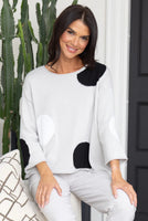 PULLOVER SWEATER | FULL CIRCLE-Jackets & Sweaters-OLIVIA-SMALL-SAND-Coriander