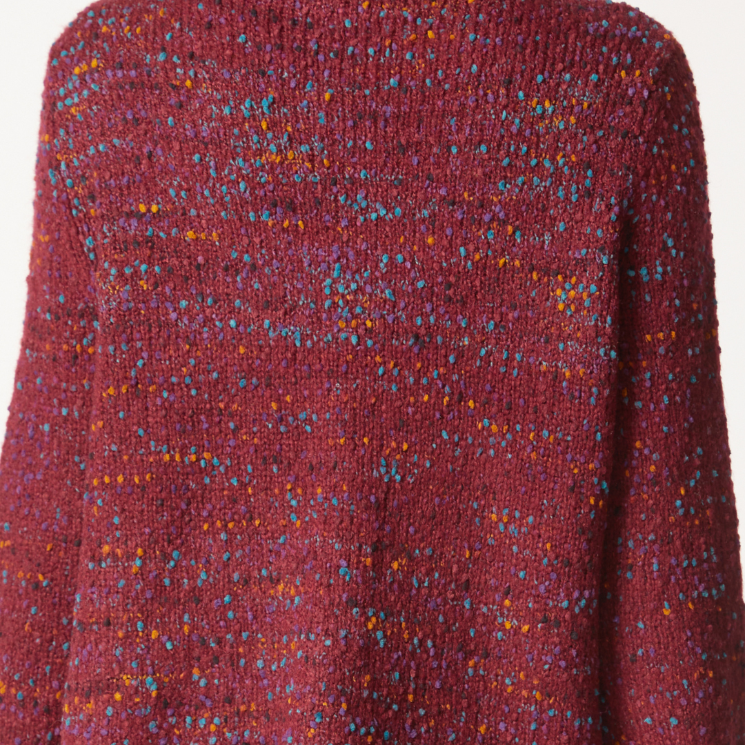 PULLOVER SWEATER | FUNNEL NECK-Jackets & Sweaters-HABITAT-Coriander