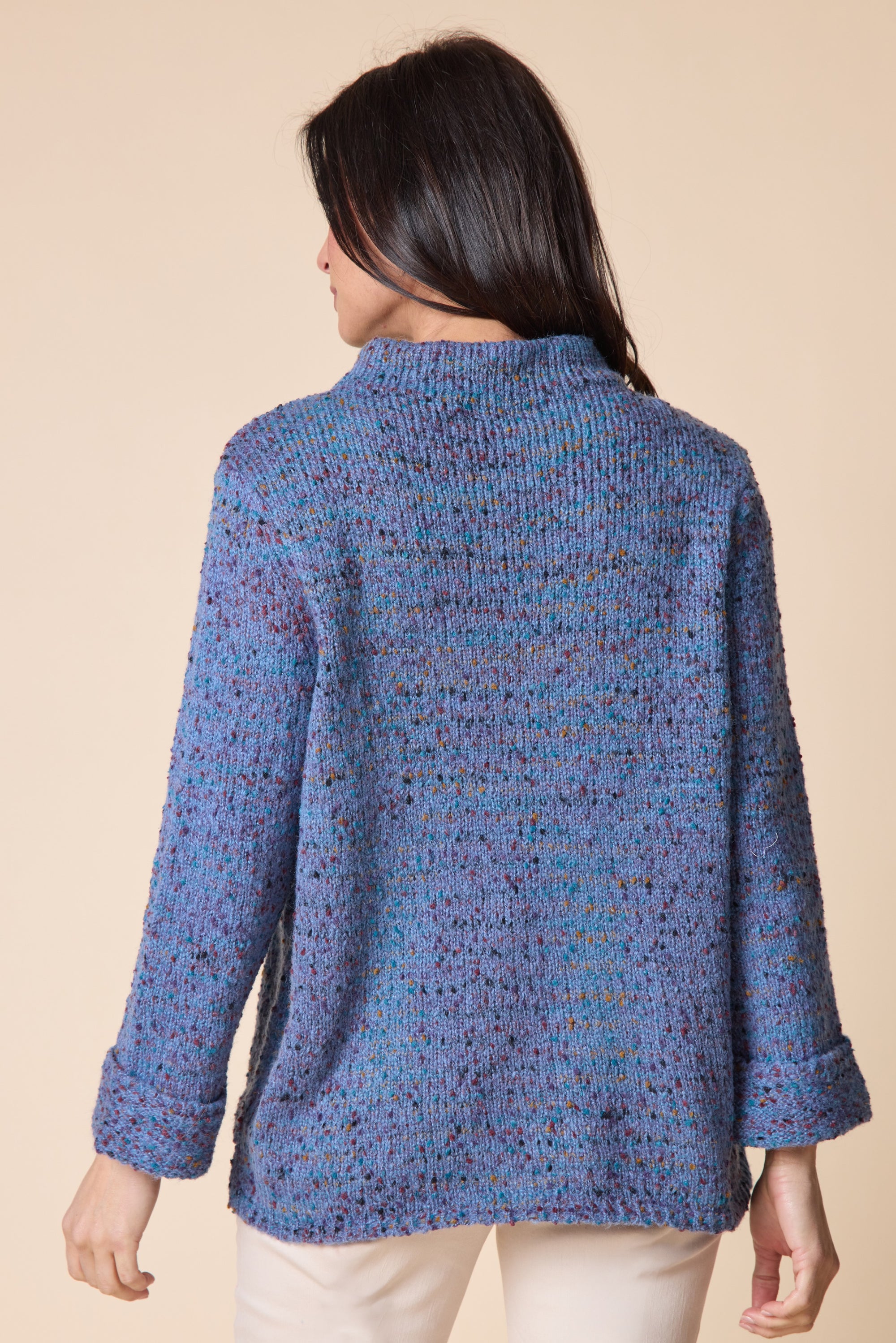 SEPT | H89056F6 FUNNEL NECK PULLOVER - need lentil-Uncategorised-HABITAT-Coriander