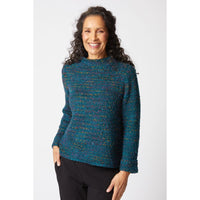 PULLOVER SWEATER | FUNNEL NECK-Jackets & Sweaters-HABITAT-XSMALL-JUNIPER-Coriander