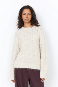 PULLOVER SWEATER | HEIDA CABLE KNIT-Jackets & Sweaters-SOYACONCEPT-XSMALL-SAND-Coriander