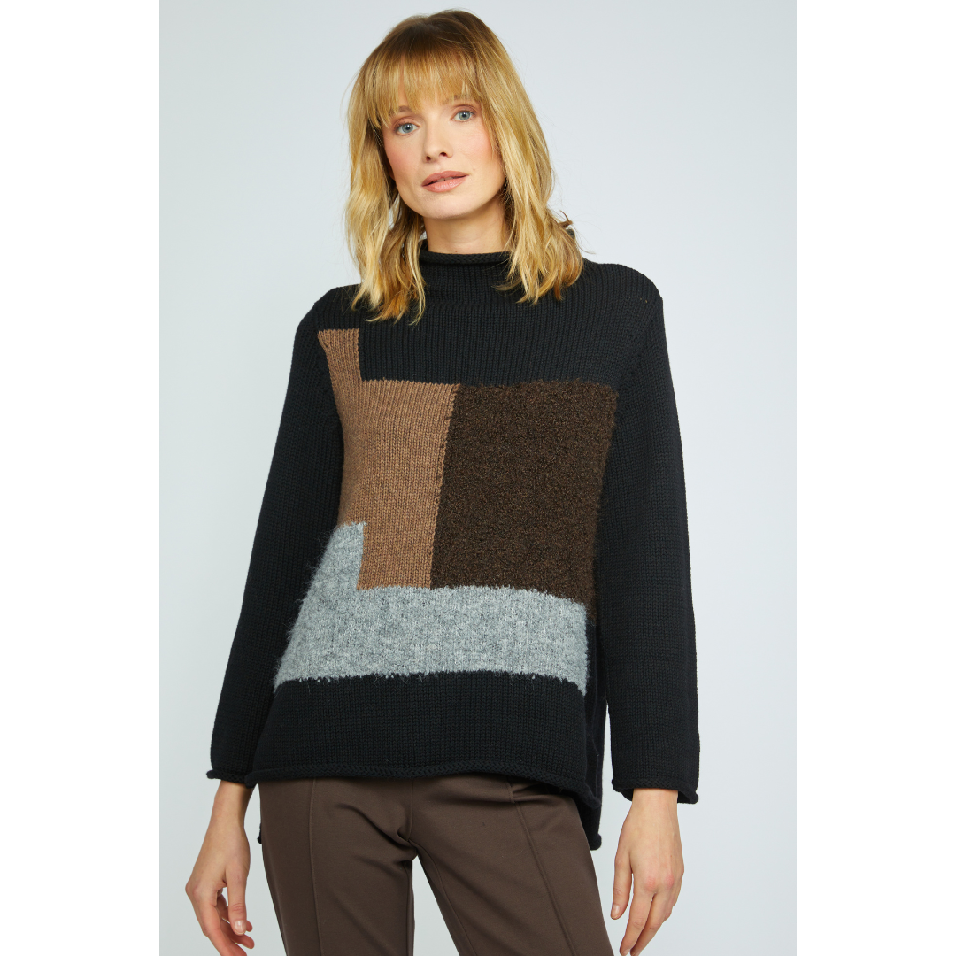 PULLOVER SWEATER | JIGSAW-Jackets & Sweaters-OLIVIA-Coriander
