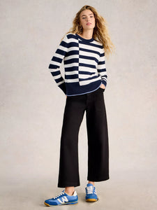 PULLOVER SWEATER | KATIE STRIPE-Jackets & Sweaters-WHITE STUFF-Coriander