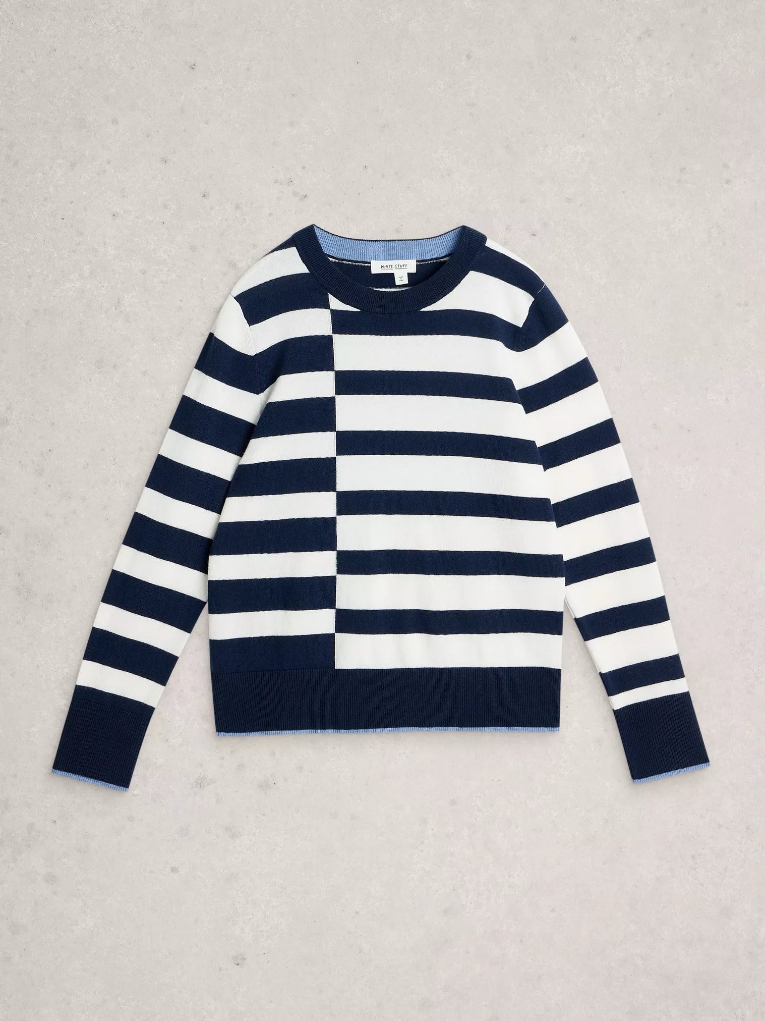 PULLOVER SWEATER | KATIE STRIPE-Jackets & Sweaters-WHITE STUFF-Coriander