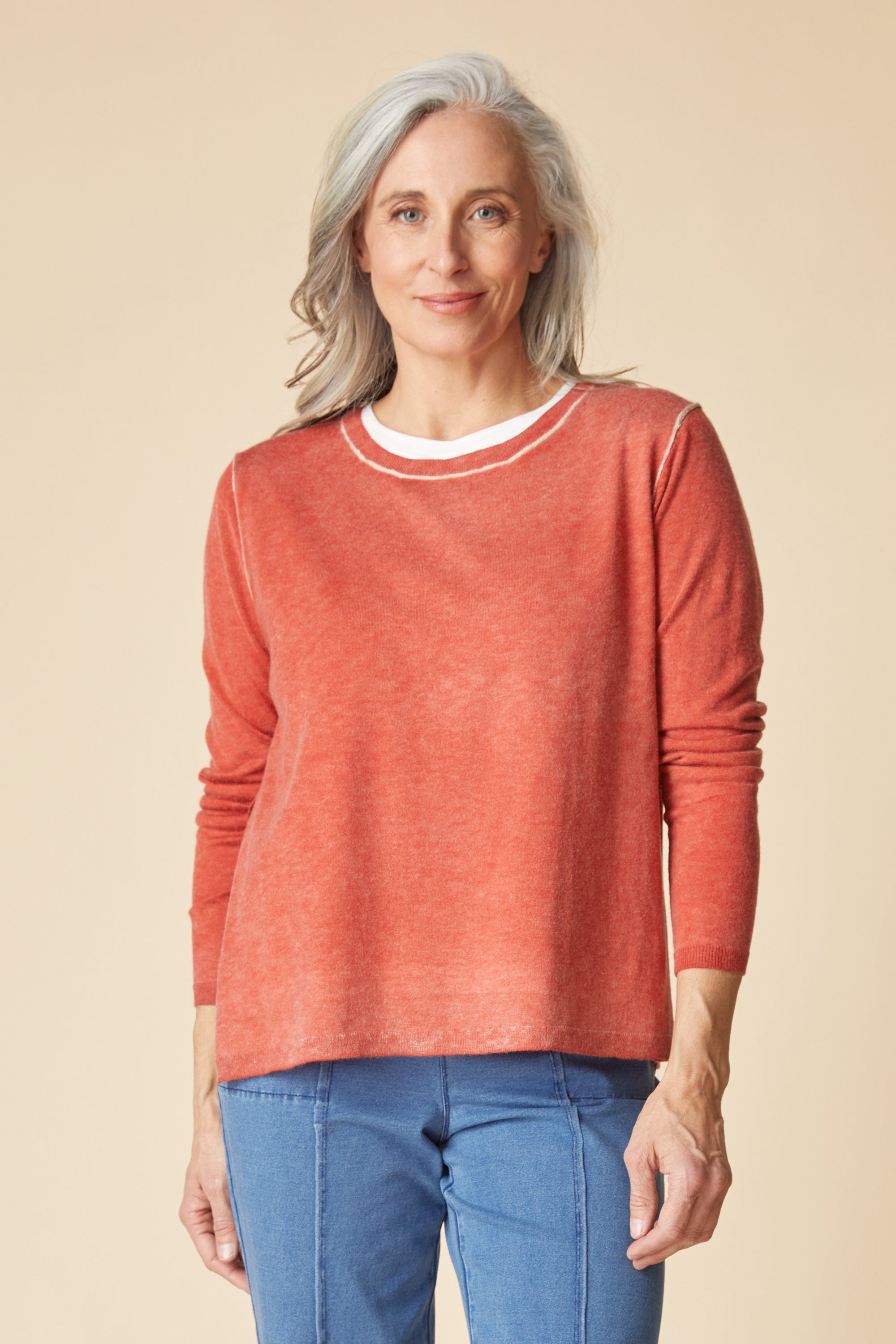 PULLOVER SWEATER | LAYERED