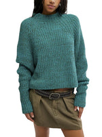 PULLOVER SWEATER | LOW TIDE-Jackets & Sweaters-FREE PEOPLE-XSMALL-DEEP LAGOON-Coriander