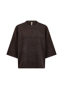 PULLOVER SWEATER | ORLEAN-Jackets & Sweaters-SOYACONCEPT-XSMALL-CHOCOLATE PLUM-Coriander