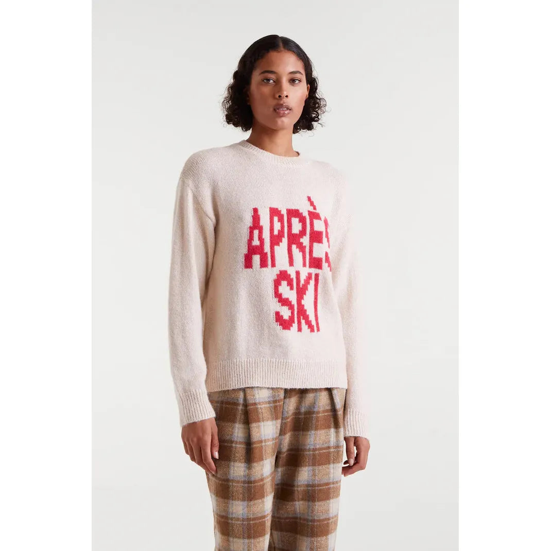 PULLOVER SWEATER | RED APRES SKI-Jackets & Sweaters-COMPANIA FANTASTICA-Coriander