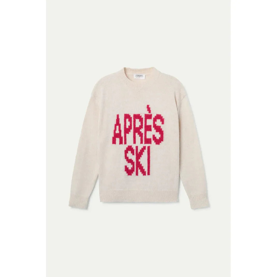 PULLOVER SWEATER | RED APRES SKI-Jackets & Sweaters-COMPANIA FANTASTICA-Coriander