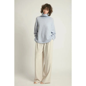 PULLOVER SWEATER | SLOUCH TURTLENECK-Jackets & Sweaters-LOOK BY M-Coriander