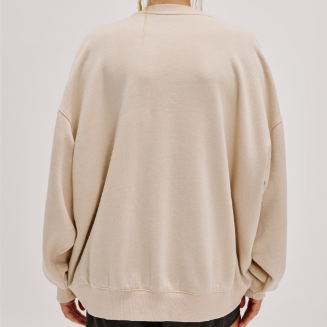 PULLOVER SWEATER | SLOW IT DOWN-Tops-FREE PEOPLE-Coriander