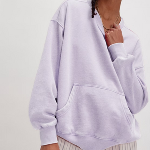 PULLOVER SWEATER | SLOW IT DOWN-Tops-FREE PEOPLE-XSMALL-LILAC MARBLE-Coriander