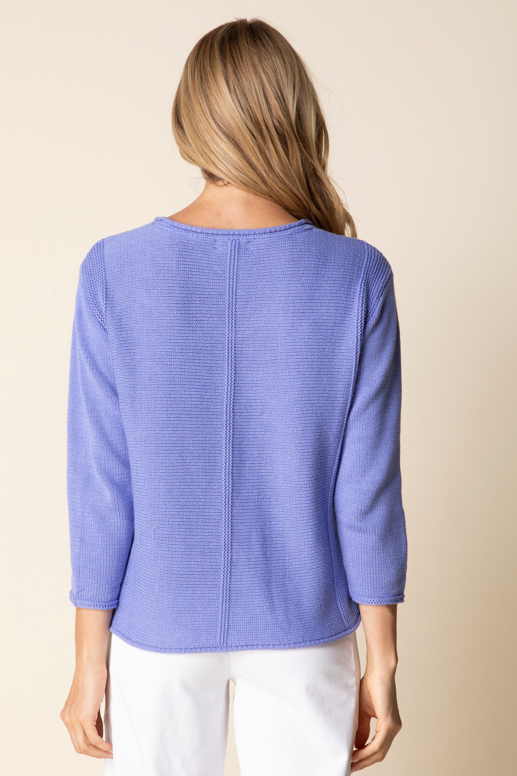 PULLOVER SWEATER | TIDAL V-NECK-Jackets & Sweaters-HABITAT-Coriander