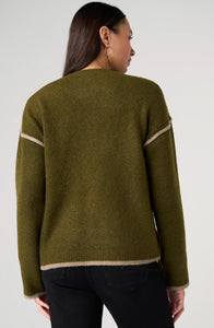 PULLOVER SWEATER | TULIP HEM-Jackets & Sweaters-LIVERPOOL-Coriander